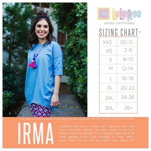 #129 NWT Disney x LulaRoe Minnie Mouse Irma Shirt 90's Graphic Tunic Top Medium - Picture 5 of 5